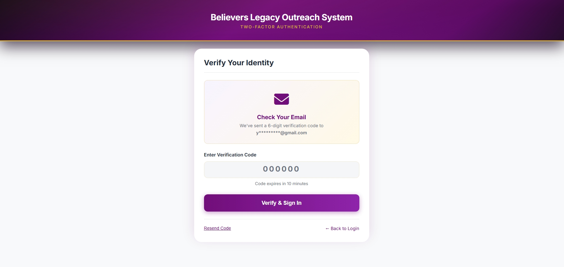 Believers Legacy Outreach System thumbnail 6