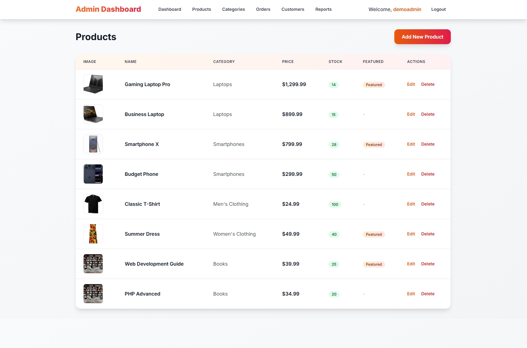 E-Commerce Platform screenshot 3